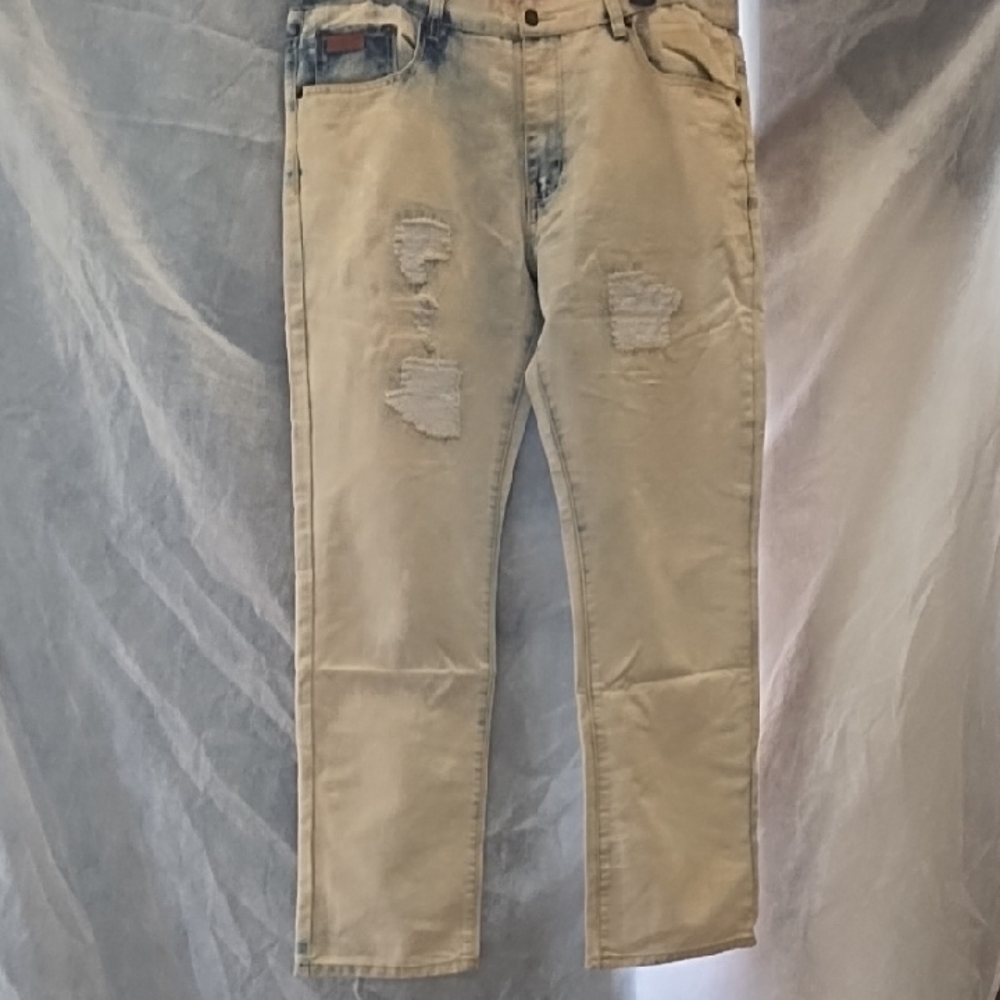 Winchester Men's Slim Fit Distressed Jeans